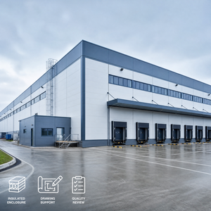 Prefabricated Steel Structure Cold Storage Warehouse