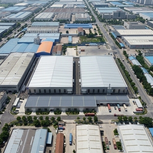 E-commerce Logistics Prefab Steel Warehouse Fulfillment Center Storage Building