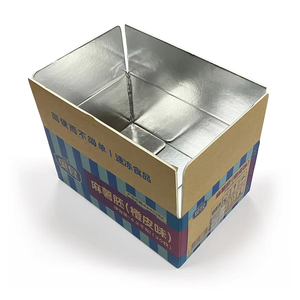 RDY Aluminum Foil Corrugated Cardboard Cooler Boxes
